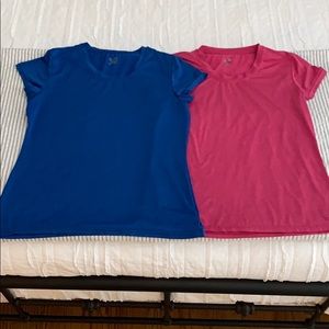 2 Medium Champion Workout Tees